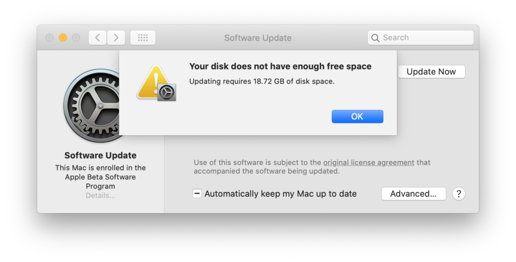 how to free up space on mac hd